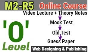 O Level M2-R5 Module Web Designing & Publishing
