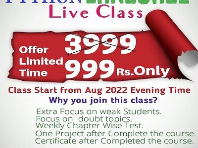 Python Live Batch Jan 2023